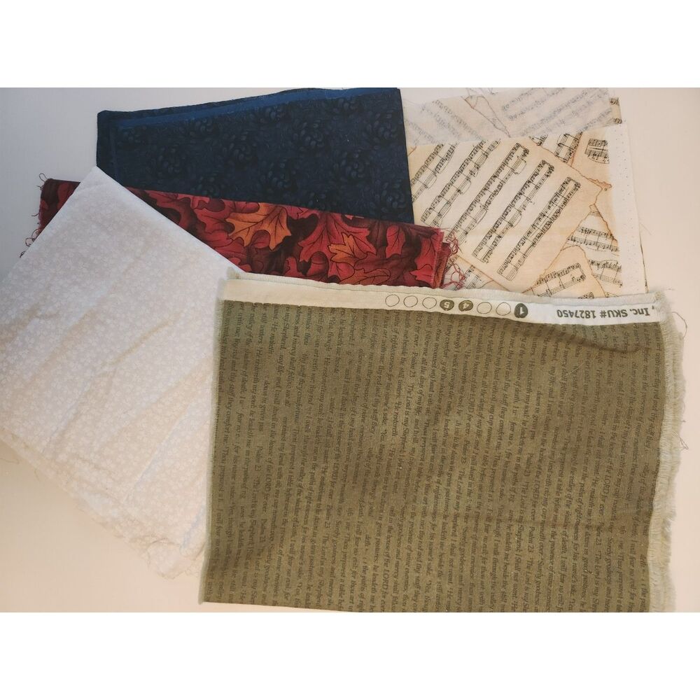 5 Quilting Fabric Cuts B23